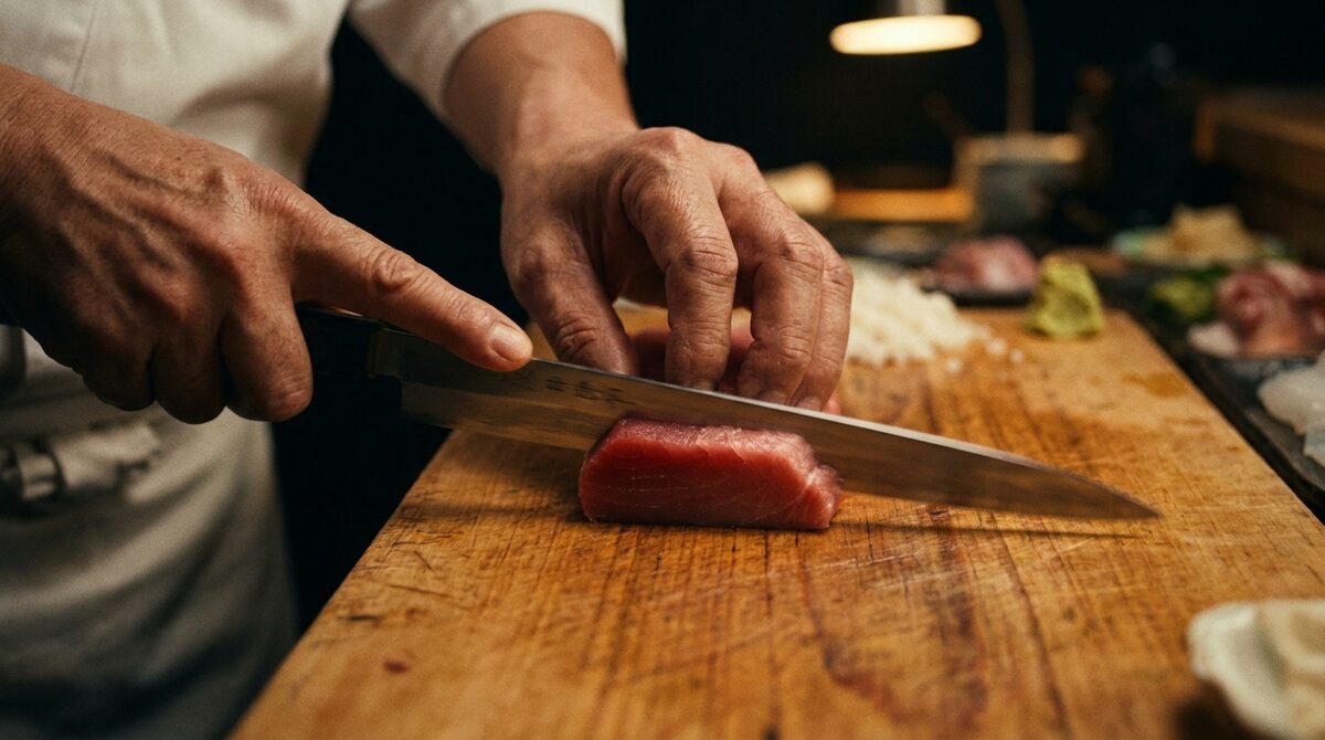 Behind the Sushi Bar