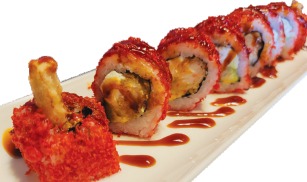 A dish at Sushi Wabi