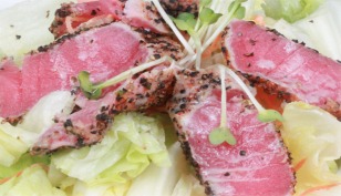 A dish at Sushi Wabi