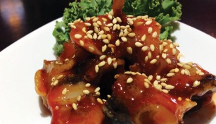 A dish at Sushi Wabi
